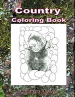 Country Coloring Book