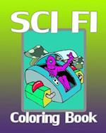 Sci Fi Coloring Book