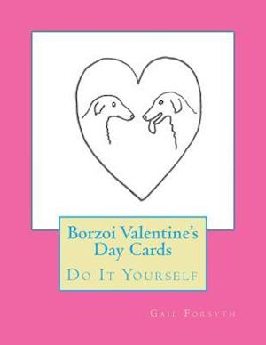 Borzoi Valentine's Day Cards