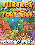 Turtles and Tortoises (Coloring Book for Kids)