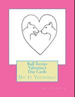 Bull Terrier Valentine's Day Cards