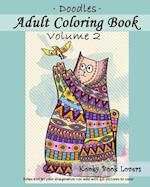 Adult Coloring Book - Doodles - Volume 2