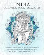 India Coloring Book for Adults