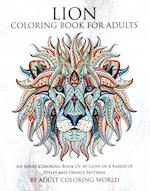 Lion Coloring Book for Adults