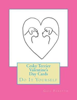 Cesky Terrier Valentine's Day Cards