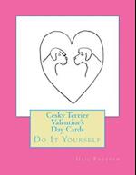 Cesky Terrier Valentine's Day Cards