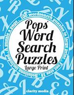 Pops' Wordsearch Puzzles - Large Print