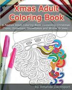 Xmas Adult Coloring Book