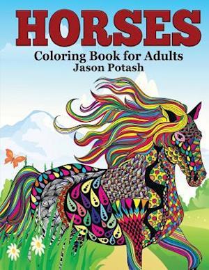 Horses Coloring Book for Adults