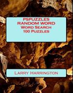 Pspuzzles Random Word Word Search 100 Puzzles