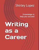 Writing as a Career