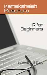 R for Beginners