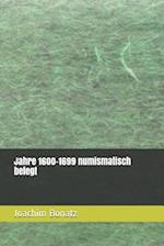 Jahre 1600-1699 numismatisch belegt