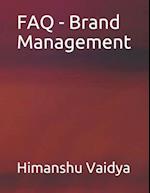 FAQ - Brand Management