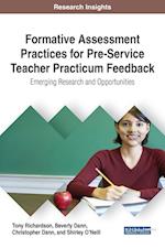 Formative Assessment Practices for Pre-Service Teacher Practicum Feedback