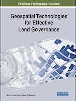 Geospatial Technologies for Effective Land Governance
