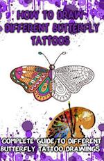 How to Draw Different Butterfly Tattoos