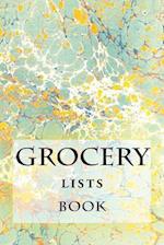 Grocery Lists Book