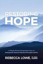 Restoring Hope in Chronic Pain