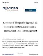 Le Controle Budgetaire Applique Au Secteur de L'Informatique Dans La Communication Et Le Management