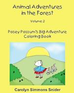 Posey Possum's Big Adventure Coloring Book