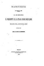 Manifiesto que en el ultimo dia de su periodo constitucional da a sus compatriotas el presidente de los estados unidos mexicanos