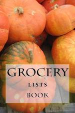 Grocery Lists Book