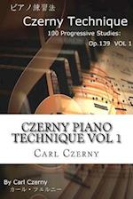 Czerny Piano Technique Vol 1