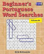 Beginner's Portuguese Word Searches - Volume 1