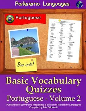 Parleremo Languages Basic Vocabulary Quizzes Portuguese - Volume 2