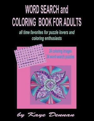 Word Search and Coloring Book for Adults