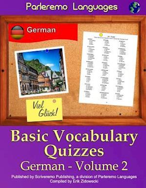 Parleremo Languages Basic Vocabulary Quizzes German - Volume 2