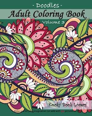 Adult Coloring Book - Doodles, Volume 3