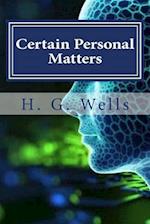 Certain Personal Matters