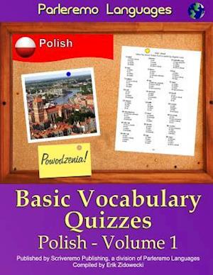 Parleremo Languages Basic Vocabulary Quizzes Polish - Volume 1