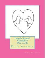 French Spaniel Valentine's Day Cards