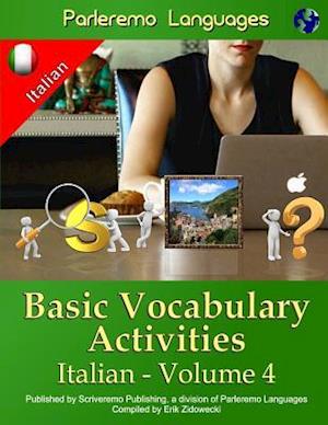 Parleremo Languages Basic Vocabulary Activities Italian - Volume 4