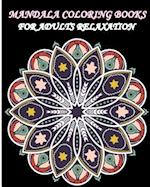 Mandala Coloring Books for Adults Relaxation