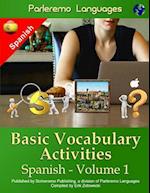 Parleremo Languages Basic Vocabulary Activities Spanish - Volume 1