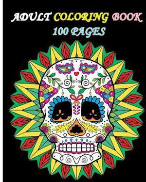 Adult Coloring Book 100 Pages