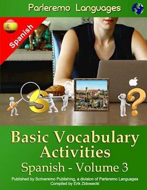 Parleremo Languages Basic Vocabulary Activities Spanish - Volume 3