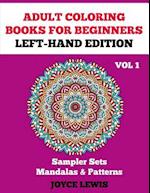Adult Coloring Books for Beginners - Left-Hand Edition