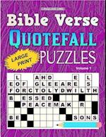 Bible Verse Quotefall Puzzles Vol.1