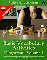 Parleremo Languages Basic Vocabulary Activities Hungarian - Volume 4