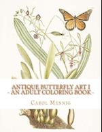 Antique Butterfly Art I