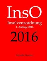 Inso 2016, Insolvenzordnung, Aktuelle Gesetze, 1. Auflage 2016