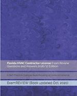 Florida HVAC Contractor License Exam Review Questions and Answers 2016/17 Edition: A Self-Practice Exercise Book focusing on code compliance 