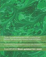 South Carolina Residential HVAC License Exam Review Questions and Answers 2016/17 Edition