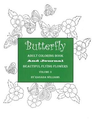 Butterfly Adult Coloring Book, Volume 3