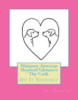 Miniature American Shepherd Valentine's Day Cards